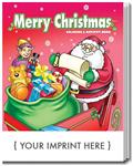 SC0506 Merry Christmas Coloring and Activity Book With Custom Imprint